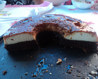 Bolo pudim de chocolate