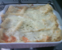 Lasanha quatro queijos
