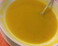 Sopa creme de abóbora