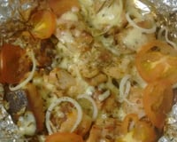 Filé de peito de frango recheado