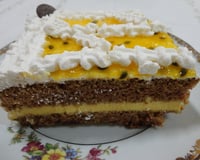 Bolo mousse de maracujá vapt vupt