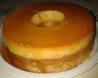 Bolo pudim de laranja