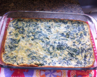 Souflé de espinafre