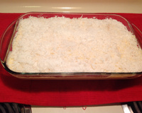 Pavê de coco da Wanderléia