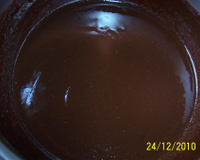 Calda de chocolate wondeful para recheios e coberturas diversas