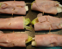 Barcas de endívias a rolê