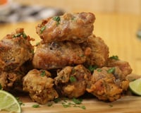 Frango à passarinho super crocante