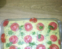 Polenta ao creme de couve