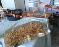 Rocambole de paçoca