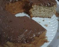 Bolo de banana de liquidificador