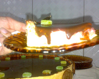 Torta de morango com cobertura de chocolate