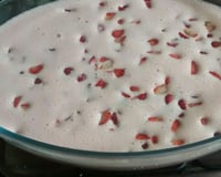 Mousse de morango