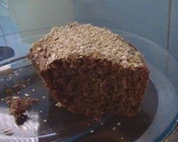 Bolo de chocolate e aveia