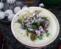 Bacalhoada com gemada