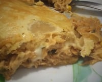 Empadão de frango cremoso