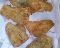 Filé de peixe empanado