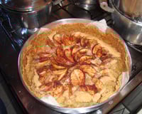 Torta de maçã simples