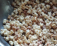 Pipoca com leite ninho