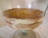 Pavê de chocolate preto e chocolate branco