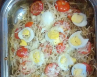 Macarronada com mussarela