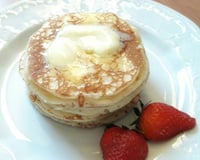 Panquecas americanas - altas e fofinhas