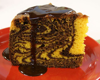 Bolo de cenoura delícia