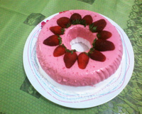 Maria-mole com creme de morango