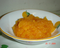 Doce de abóbora com coco