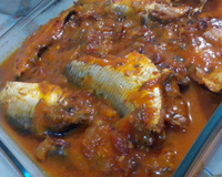 Sardinha na panela de pressão