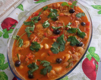 Cação trampé dans la sauce de crevettes (Cação ao molho de camarão)