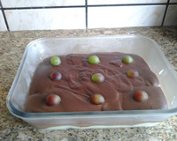 Doce de uva com chocolate