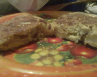 Tortilha de batata e cebola