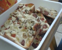 Torta de linguiça toscana