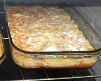 Macarrão talharim de forno