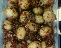 Batatinhas bolinhas em conserva