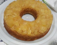 Bolo Integral de abacaxi com coco