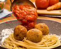 Almôndega de grão-de-bico