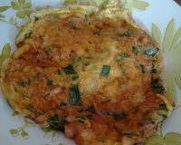 Omelete de espinafre rápido