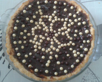 Torta cremosa de chocolate