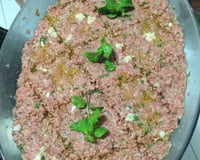 Quibe crú - o verdadeiro prato árabe