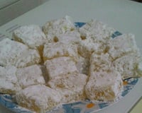 Manjar Turco ou goma Árabe (Lokum ou loukum)