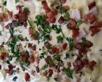 Macarrão com molho branco especial