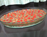 Sobremesa de morango simples e fácil