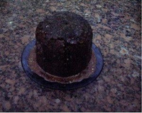 Bolo de chocolate na caneca