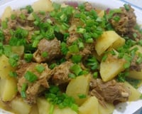 Pescoço de Peru com Batata