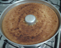 Bolo de macaxeira ou aipim