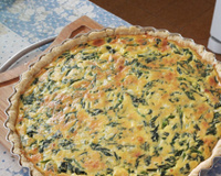 Quiche de espinafre