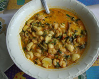 Estrogonofe de camarão