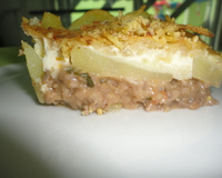 Torta de batata recheada