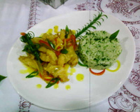 Peixe ao molho de maracujá